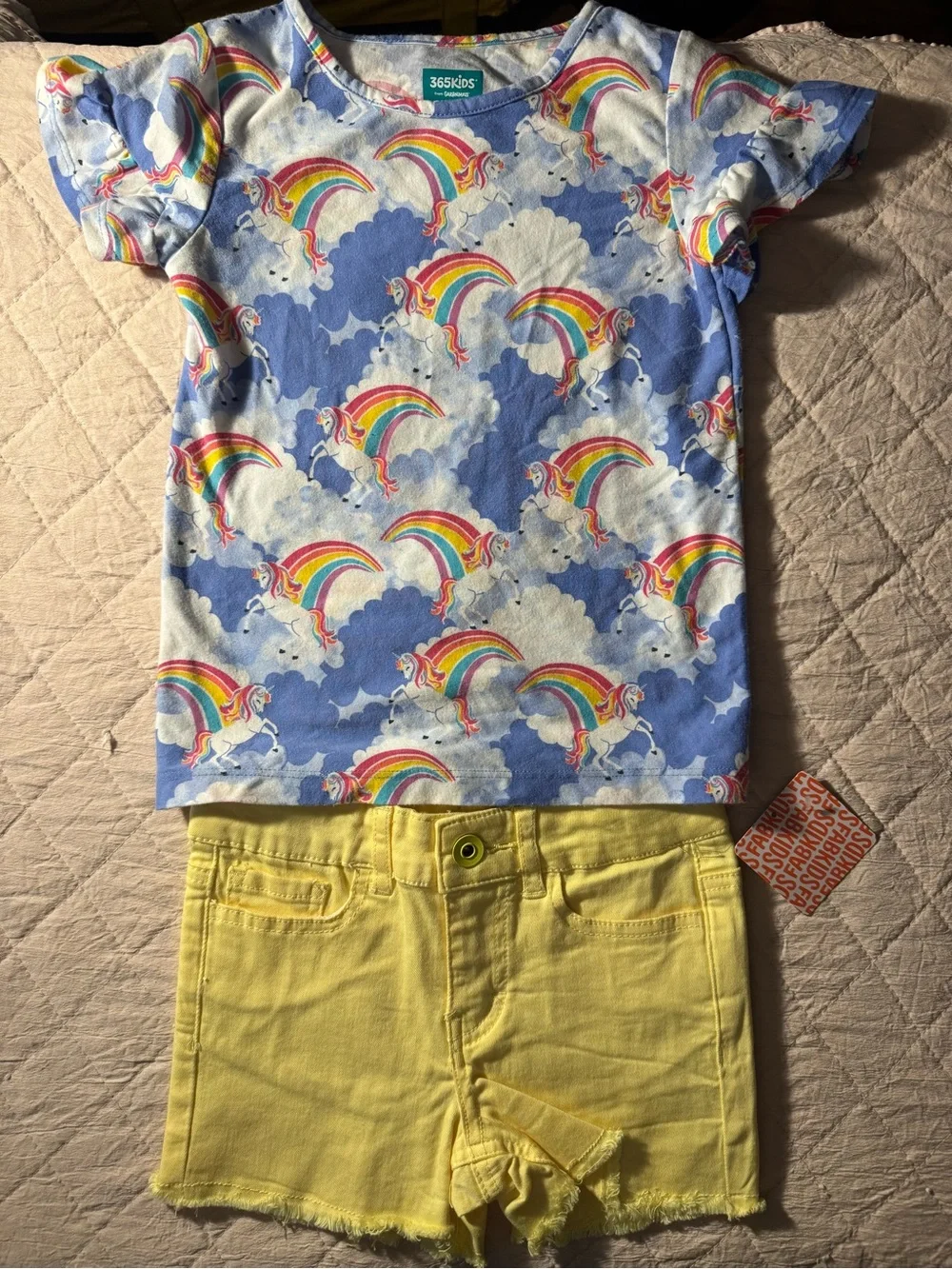 Girls Mixed Tops & Bottoms Lot - Back to School Ready